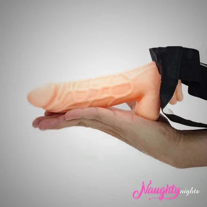 8 INCH BELT SILICON CONDOM WITH VIBRATER MULTIPLE MODE