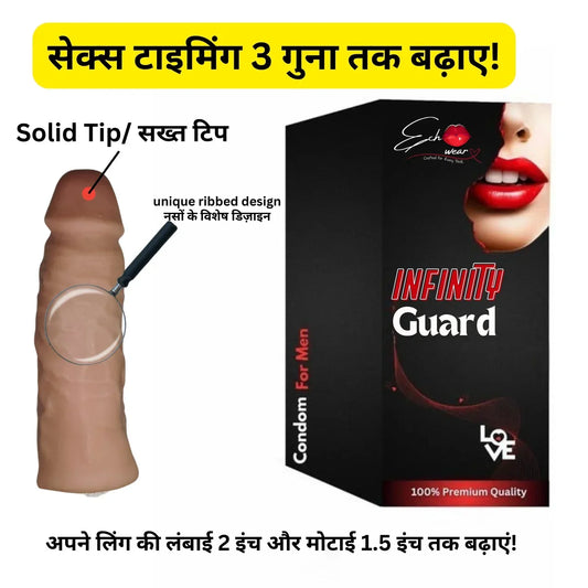 Infinity Guard Latex Reusable Silicone Sleeve