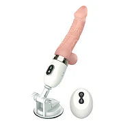 DIBE Large Didlo Suction Cup Vibrating Toy with Remote Control