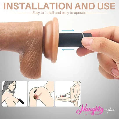 9 INCH DILDO MULTIPLE VIBRATING MODE