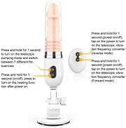 DIBE Large Didlo Suction Cup Vibrating Toy with Remote Control