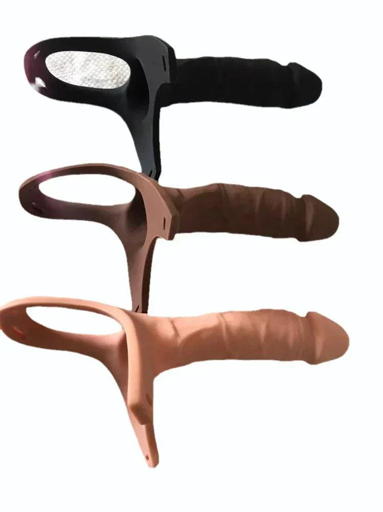 9 INCH Premium Belt Silicone Condom Wasable Reusable Belt Man & Womans